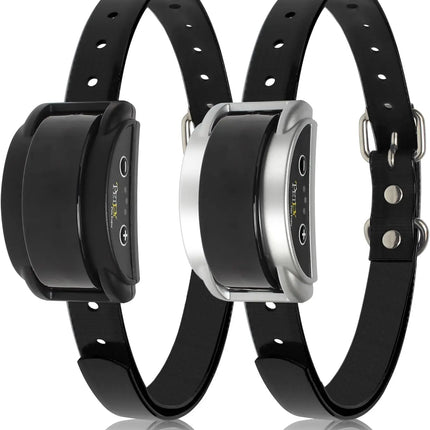 2 PCS Dog Anti Barking Shock Collar Automatic Barking Collars No Bark Electric Collar for Small Medium Large Dogs Waterproof