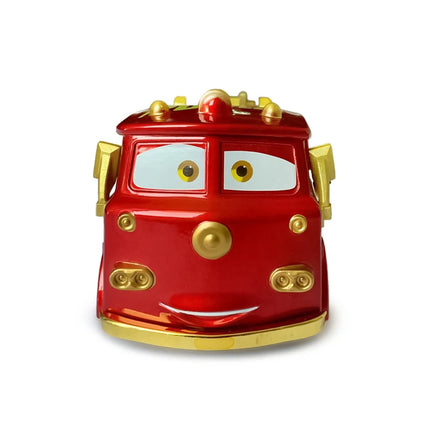 Disney Cars Electroplated Golden Racing Car 1/55 Metal Die Casting Model Alloy Material Anime Figure Kids Toys Birthday Gifts