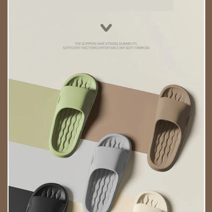 Fashion Men's Summer Ligtweight EVA Indoor Home Sandals Slippers Shoes Men Slippers Outdoor Students Women Comfortable Slides