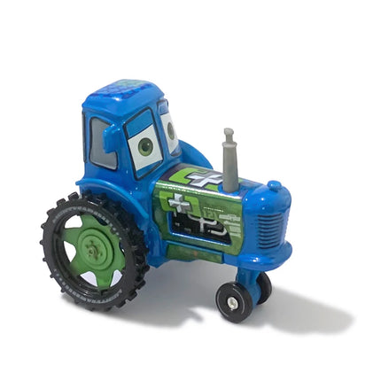 Original Disney Pixar Cars 3 Anime Figure School Bus Cartoon Model Car 1:55 Metal Die Casting Alloy Car Kids Toys Birthday Gifts