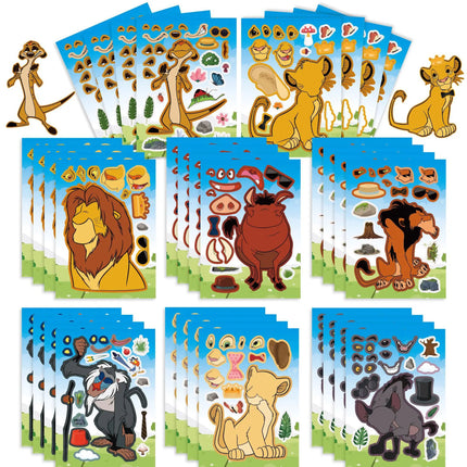 Lion King Birthday Party Decoration Simba Tableware Plate Cup Balloon Set Banner Backdrop Gift Bags Sticker Kids Party Supplies
