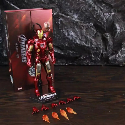 ZD Toys Iron Man Action Figures (Models: MK1-MK7,MK9 MK11, MK12, MK14, MK15, MK23, MK27, MK38, MK40, MK42, MK43,MK46 7-Inch, etc