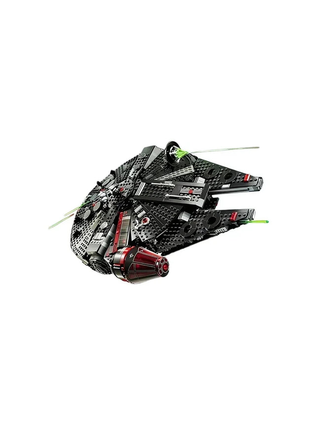 New MOC 1579PCS Falcon Compatible  Millennium Dark Spaceship Boy Brick Creative Educational Gift