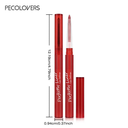 1PC Rich Pigmented, Waterproof, Silky, Durable, Non-stick Cup, Creamy Matte Lip Liner, Perfect for Date and Daily Use
