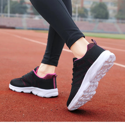 New Sneakers Women Casual Shoes Fashion Breathable Walking Mesh Flat Shoes Women 2024 Tenis Feminino White Ladies sports Shoes