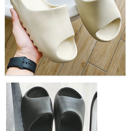 Hot sales Coconut Slippers Cloud Thick-soled Sandals Summer Fashion Soft Bottom Beach Men Slippers Women's Sandals EVA Slides