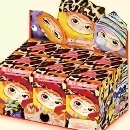 New Wakuku Plush Doll Keychain The Monsters Box Toy New Vinyl Doll Kawaii Backpack Pendant Decoration Case Gifts Cute wakuku