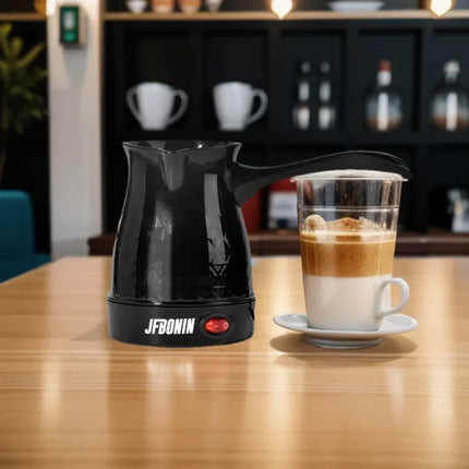 JFBONIN 0.35L Electric Turkish Plastic Coffee Pot Electric Kettle Quick Boiling Teapot Middle East Brewing Coffee