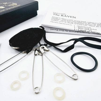 The Raven Coin Vanish Device Close Up Magic Trick Magia Magie Magicians Props Accessories Illusions Gimmicks Easy To Do Street