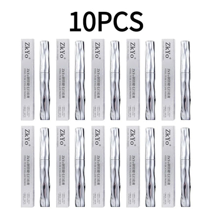 Waterproof Mascara Primer Steel Tube Lashes Mascara Primer Curling Sweatproof Non-Clumping Eyelash Extensions With Spiral Brush