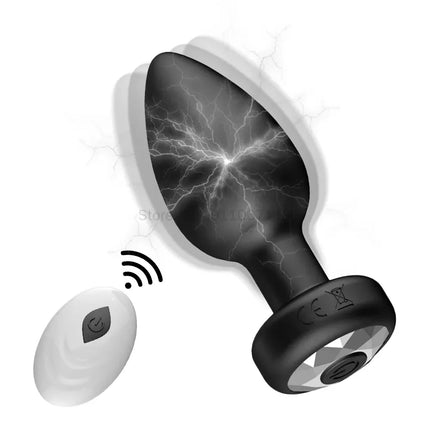 10 Speeds Vibrating Buttplug Wireless/APP Remote Control Anal Plug Male Prostate Massager Adult Erotic Sex Toy for Women Men 18