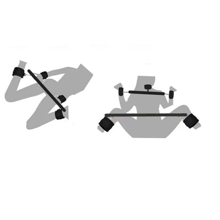 BDSM Adjustable Bondage Kit Spreader Bar Handcuffs Ankle Cuffs Fetish Restraints Set Sex Toys for Adult Couples Games Sex Shop