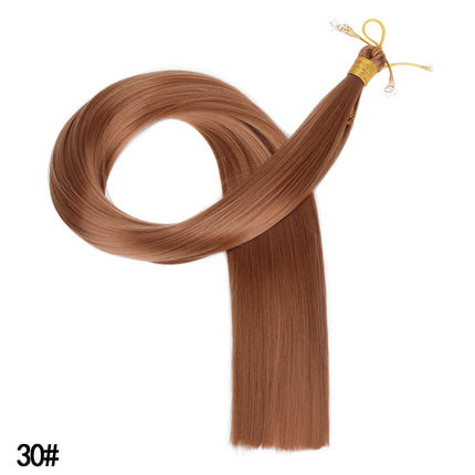 30inch Straight Hair Extensions 150g Bone Straight Braiding Hair Soft Synthetic Bundles Crochet Braids Hair Bundles for Braiding