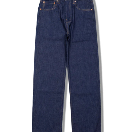 Red Tornado Men's Vintage Selvedge Denim Jeans 12oz High-Waist Straight Leg WWII Cut Oxidized Fabric Zipper Fly Loose Fit