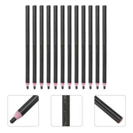 12Pcs Peel-Off China Marker Easy Use for Glass Wood Cloth Metal Ceramic Peel-Off Marker Grease Pencil