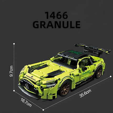 1:14 Sports Car Building Blocks Famous Racing car Assembly building blocks expert Speed Car Model Brick Moc Toy Boy Holiday Gift