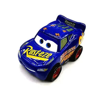 Pixar Cars Lightning McQueen Mini Sheriff Cruz Ramirez Mater Black Storm Jackson Alloy Diecast Model Kids Christmas Gift