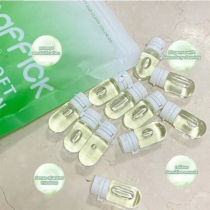 Maffick10pcs/30pcs Cleansing Oil Camellia Sublime Nourishing Moisturizing Deep Pore Cleansing Makeup Removing Oil