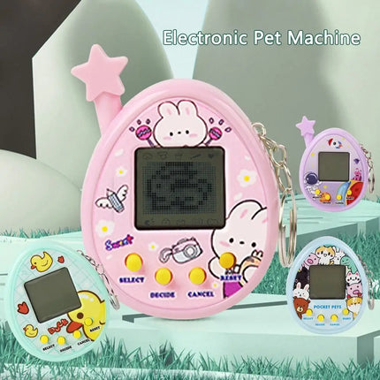 Children  key Chain Pocket Nostalgic Electronic Pet Machine Virtual Network Pet Development Game