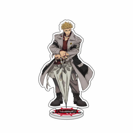 15cm GACHIAKUTA Acrylic Stand Rudo/Enjin/Zanka/Riyo Character Anime Model Stand Plate Room Decor Figure Display Gift key chain
