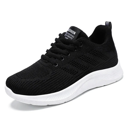 Litfun Women's Casual Sports Shoes Fashion Female Soft Bottom Sneakers Breathable Mesh Running Shoes Leisure Light Flats Shoes