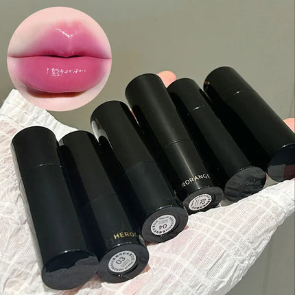 HERORANGE~ Low Saturation Light Lipstick Multi-purpose Stick Moisturizing White Natural Long-lasting Mirror Lipstick