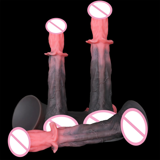 Liquid Silicone Long Horse Dildo Strap On Thick Penis Masturbator Adult Toy Anal Dildo Vaginal Stimulation Sex Toys Sex Shop 18+