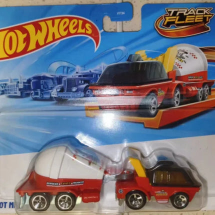 New Hot Wheels Pressure Cast Alloy Car Volv O 240 Drift Camper Transport Trailer Track Fleet Hyt56 Simulation Hobby Model Gift