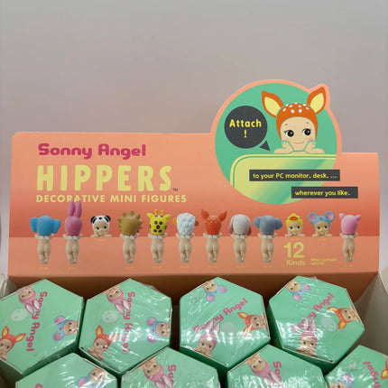 Sonny Angel Mini Figure Hippers Animal Series Blind Box Car mobile phone decorations duck giraff koara lion pig rabbit SAS65748