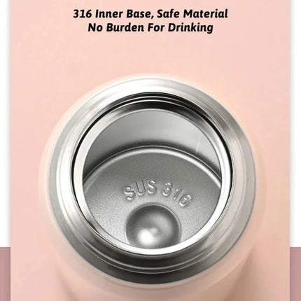 500ML Thermos Bottle Vacuum Flasks Tumbler 304 Stainless Steel Thermal Water Bottle Keep Hot And Cold Insulated Cup Drinkware