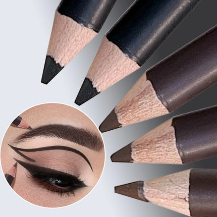 3pcs Waterproof Eyeliner Eyebrow Pencil Professional Long Lasting Natural Eye Brow Enhancers Non-smudge Eyeliner Eyes Cosmetics