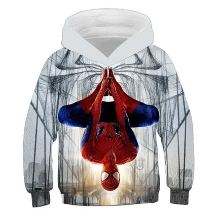 Boys Marvel Spider-Man Venom Hoodie Spring Sportswear Hooded Anime Graphic Kids Outfit Trucksuit