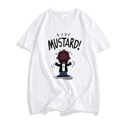 Kendrick Lamar X SZA GrandNational Tour 2025 T-shirts GNX Album Graphic Print T-shirt Cotton Summer Soft Tee-shirt Unisex Men Top