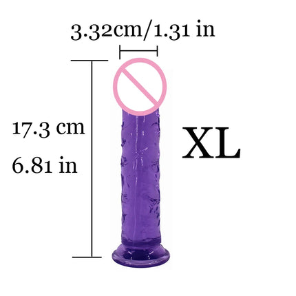 New Realistic Dildos Erotic Jelly Dildo Artificial Penis G-spot Simulation Large penis Anus Anal plug Female penis masturbation