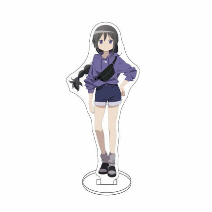 Puella Magi Madoka Magica ANIME 15CM Madoka Kaname Homura Akemi Acrylic Stand figure Stand Cosplay Festivals Gifts keychain