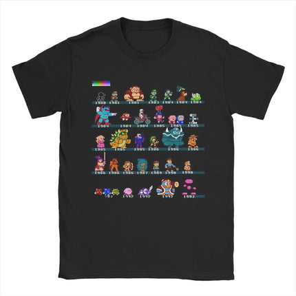 Donkey Kong T Shirt For Men Women 100%Cotton Clothes Novelty  Video Game Round Neck Short Sleeve