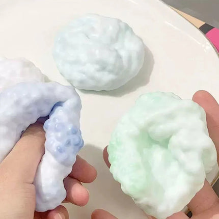 Cute Vacuum Squishy Squeeze Stress Ball Stress Relief Noisy Ball Desktop Squeeze Toy ASMR Anti-stress Sensory Fidget Toy