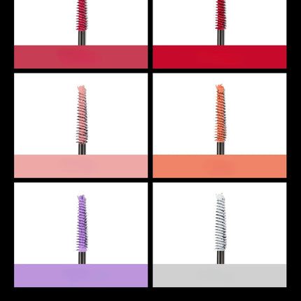 Fashion White Mascara Makeup 4D Silky Natural Long Lash Mascara Waterproof Mascara Extension Thick Lasting Curling Mascara Rimel