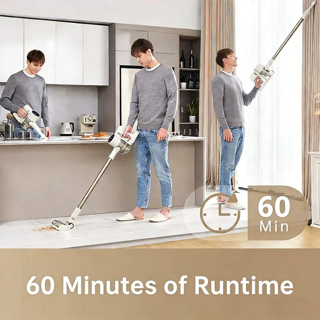 Dreame R10 cordless vacuum cleaner, 20kPa Suction Power, Long Battery Life, Pet Hair Remover, Home Vacuum Cleaner