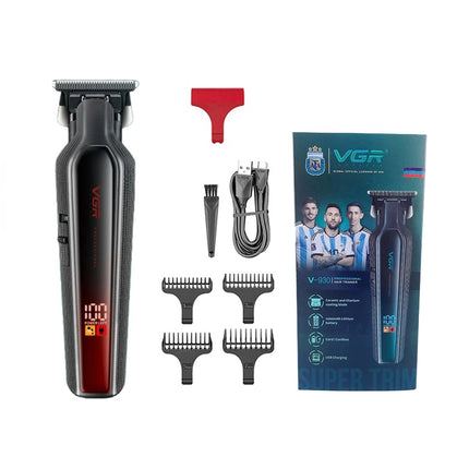 VGR Hair Trimmer Professional Hair Clipper Rechargeable Clipper Adjustable Hair Cutting Machine Electric Clipper for Men V-930