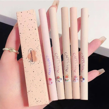 Nude Light Sweet Soft Matte Lip Liner Pencil Long-Lasting Resistant to Fading And Makeup Removal Shapes the Lip