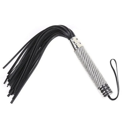 Soft PU Leather Whip Sex Slave Cosplay Flogger Whip Lash Fun Sex Spanking Toys Sex Toys For Couples