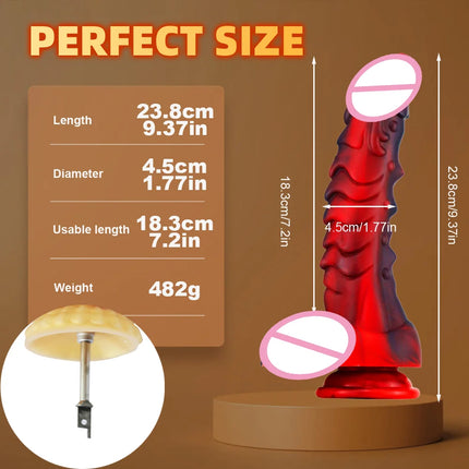 Sex Machine Sav Elastic Contraction Adapter for V-U-LOCK Attachments Dildo Saber Jigsaw Reciprocating Saw A Large Animal Dildo