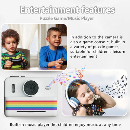 Children's printable camera toy small camera gift for boys and girls
