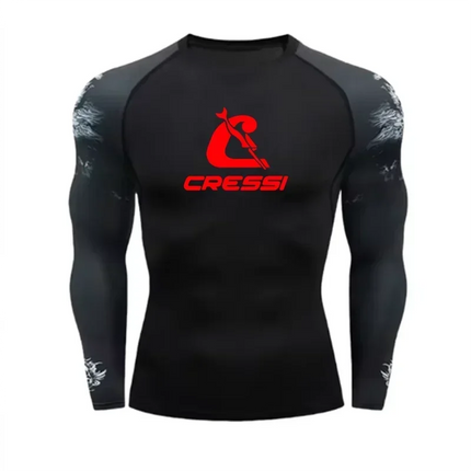 Rashguard Upf 50 Sun Protection Surf Shirt Quick Dry Breathable Swimming Tight T-shirt Summer 2023 Gym Clothes Mens Long Sleeve