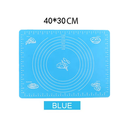 Silicone Baking Mat Kneading Dough Mats Pizza Cake Sheet Cooking Grill Gadgets Bakeware Table Pad Kitchen Pastry Accessories