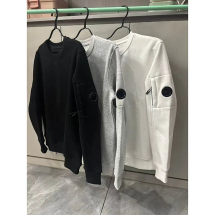 Fleece lined zip up hoodie for men and women couple style with round lenses for glasses sweatshirt streetwear men clothing y2k