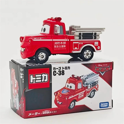 Takara Tomy Cars Lightning McQueen Jackson Storm Alloy car model die-casting collection gift giving classic children's gift toys