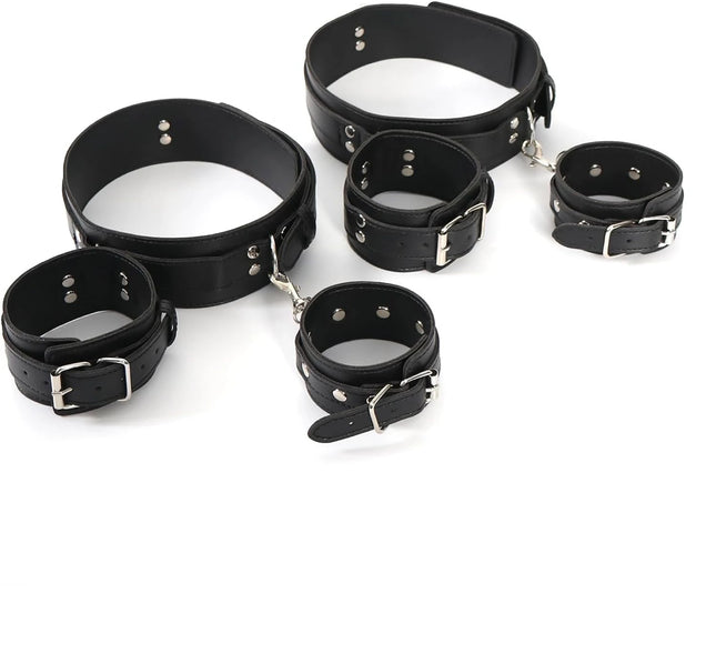 Adult BDSM Sex Toy Handcuff Bondage Gear Female Body Restraint SM Slave Erotic Role Play Couple Sex Game 4 Corner Strap System