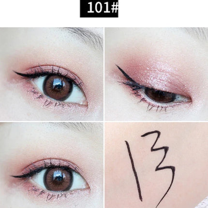 Professional Fast Dry Smooth Waterproof Eyeliner Pencils Eyes Brown Black Color Pigments Liquid Eye Liner Pen Make Up Tools